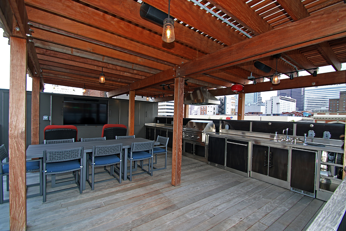 Downtown Rooftop Deck